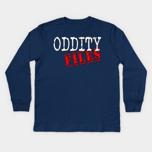 OG Oddity Files Kids Long Sleeve T-Shirt